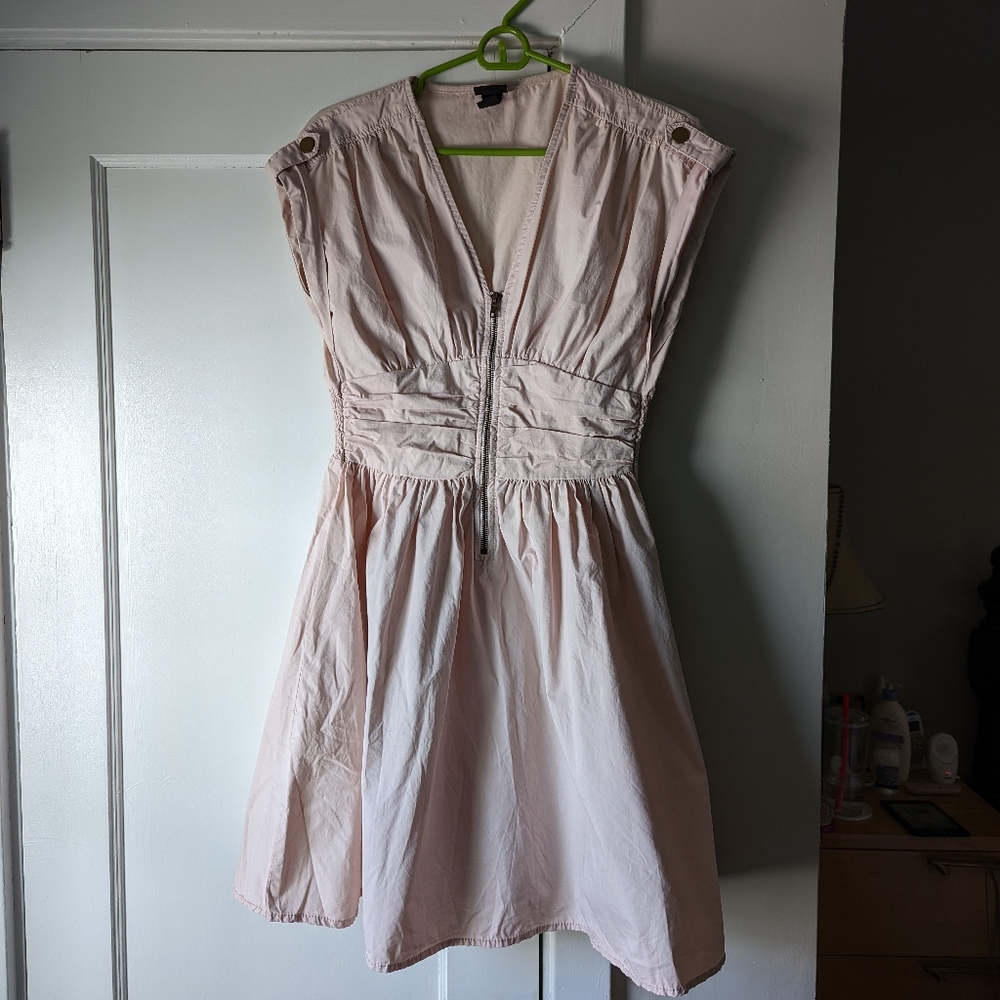 H&M Pink Zip Front Dress